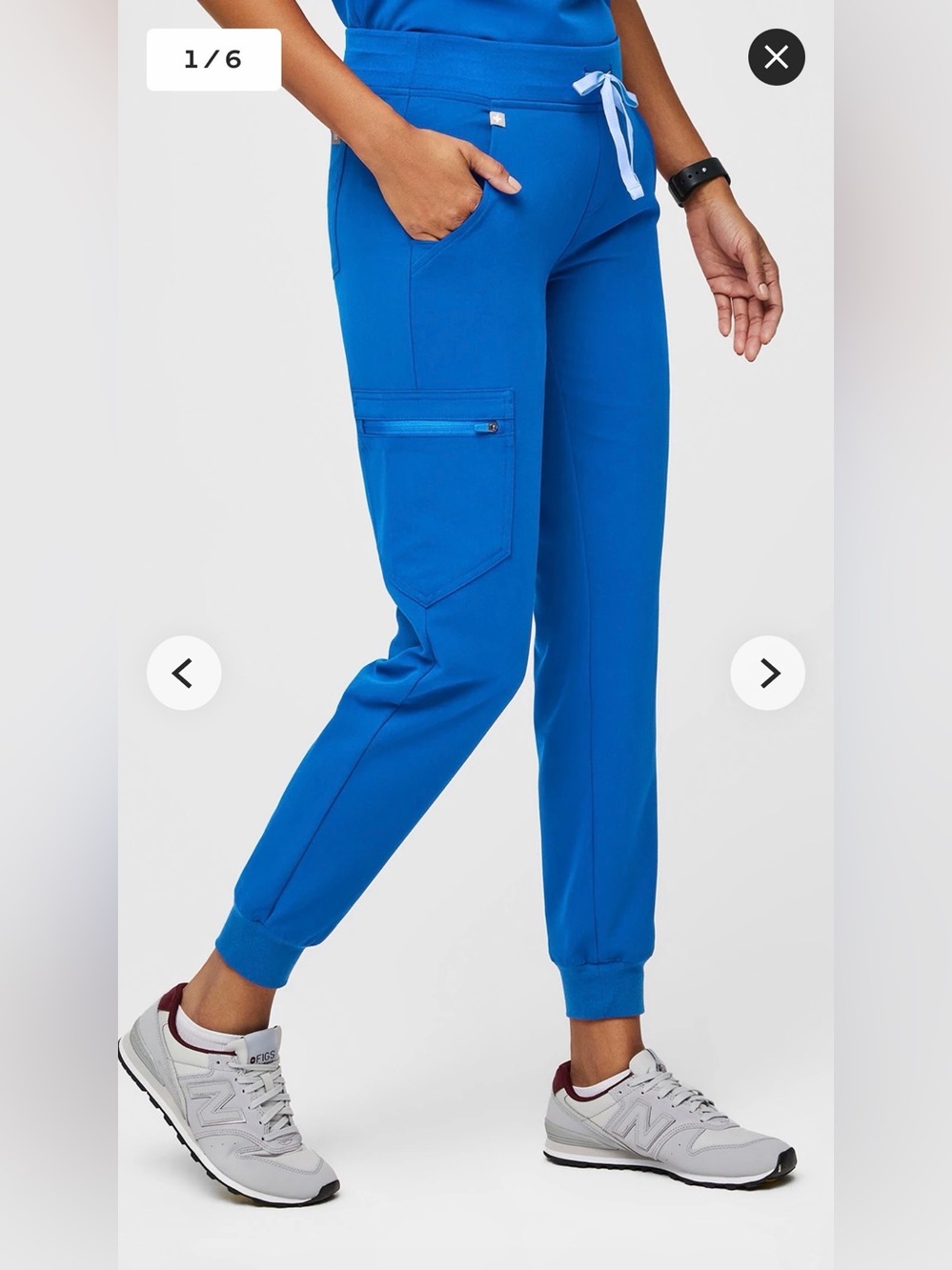 Figs Zamora Joggers Royal Blue size Small